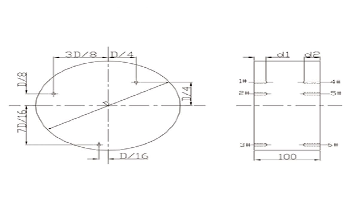 横波检验用对比试块